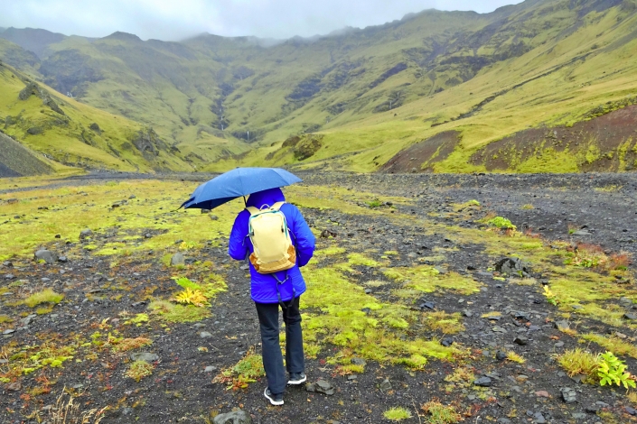 Alexandra Kloft Wandern auf Island